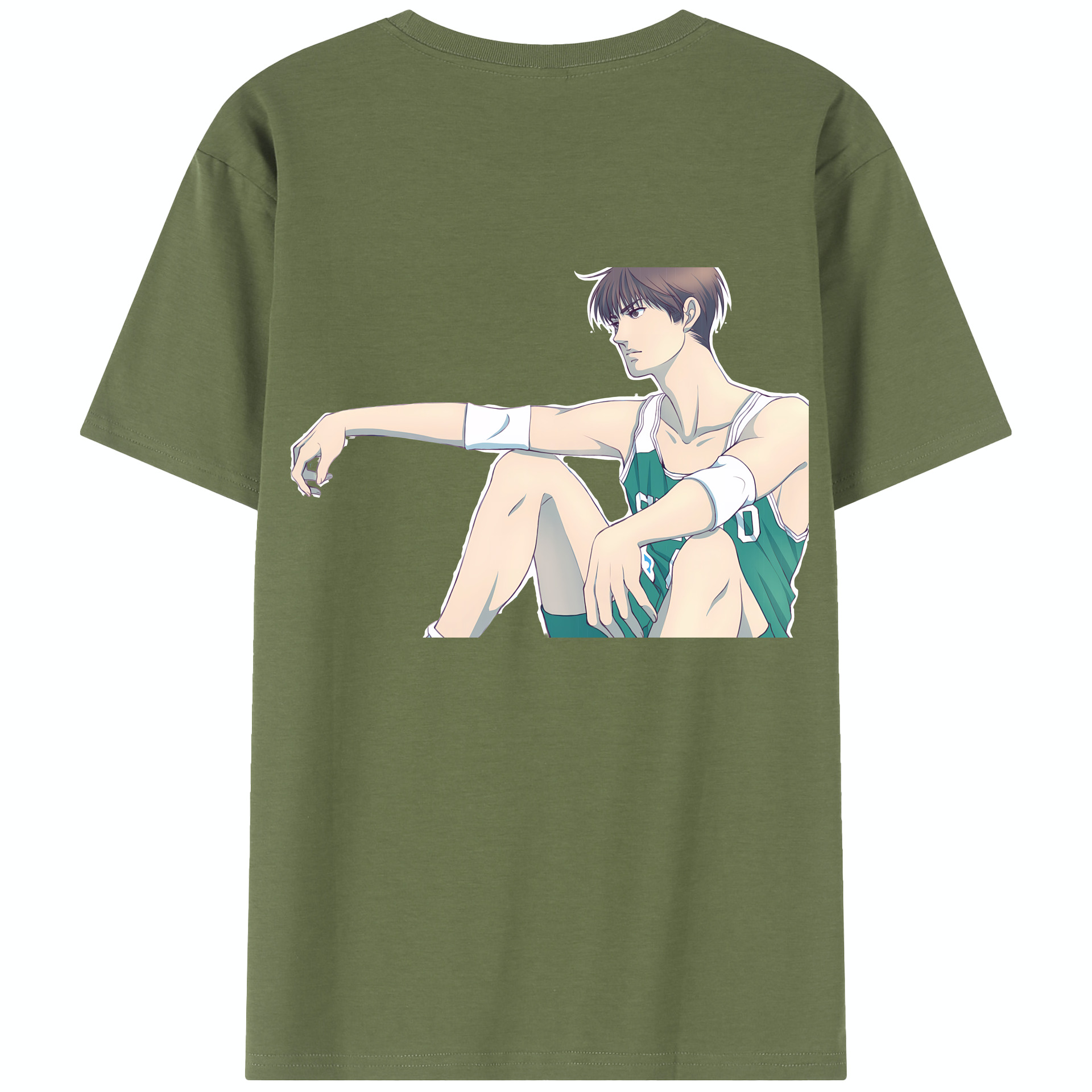 SLAM DUNK／スラムダンク 綿100％半袖Tシャツ（背面プリント）